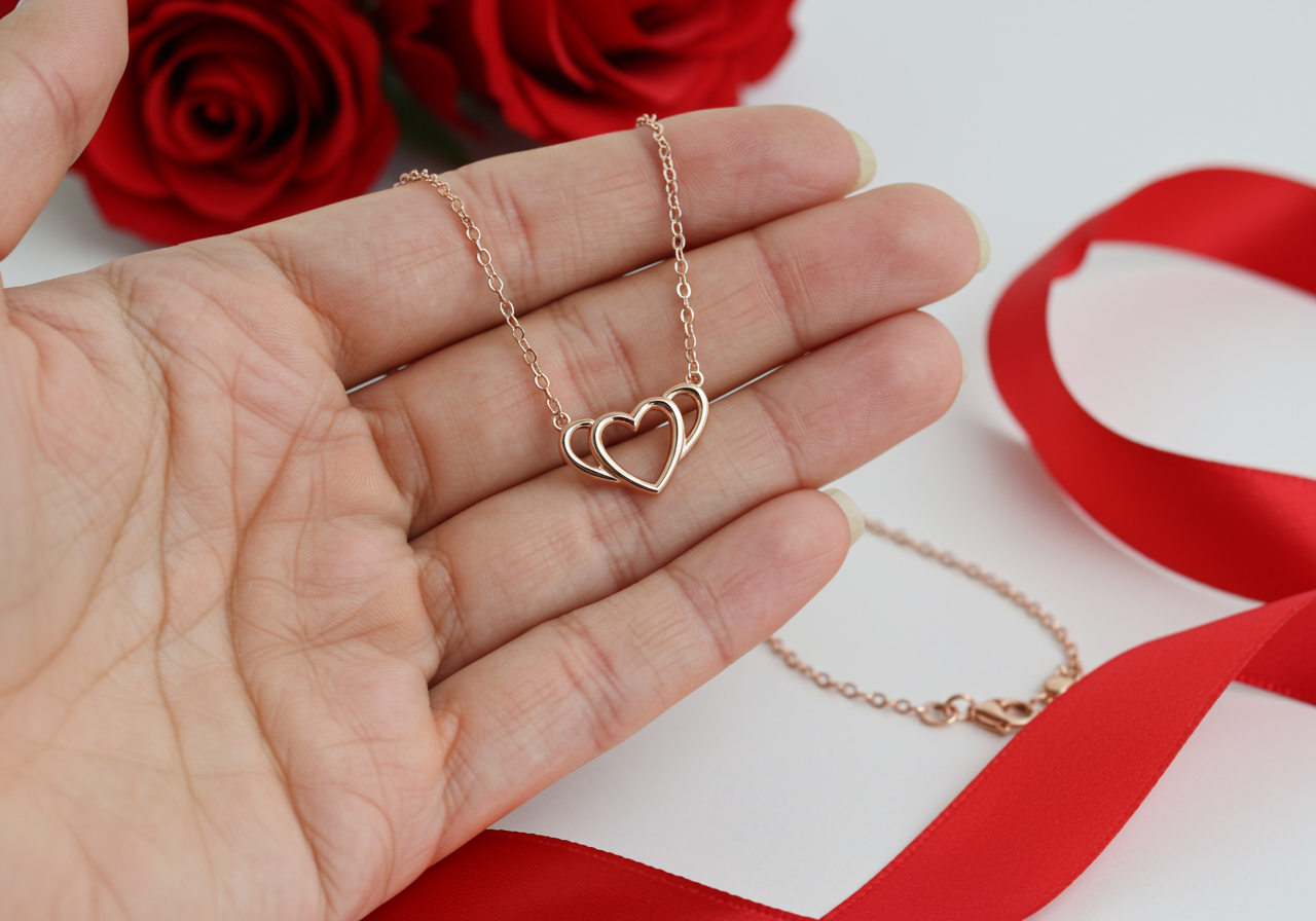 Naszyjnik na walentynki – miłość zamknięta w kamieniach